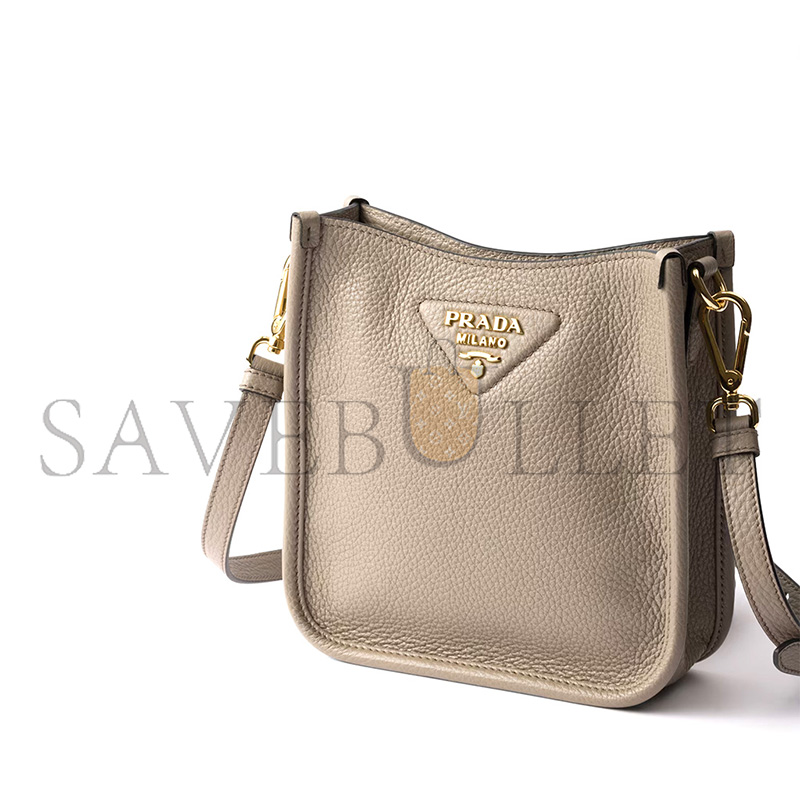 PRADA LEATHER MINI SHOULDER BAG 1BH191 (20*19*6cm)